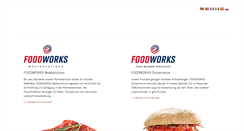 Desktop Screenshot of foodworks.com