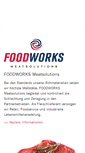 Mobile Screenshot of foodworks.com